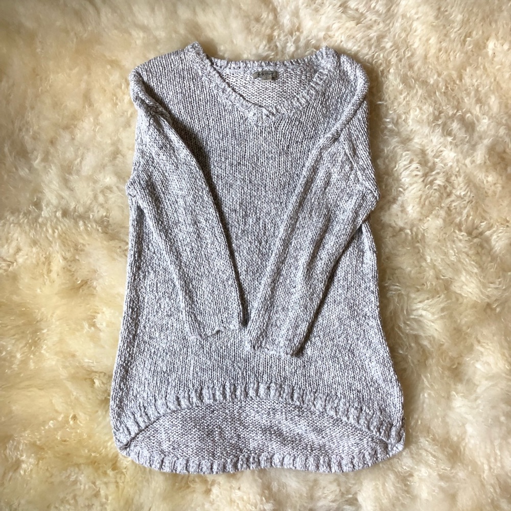 Lucky Brand Open Knit Sweater